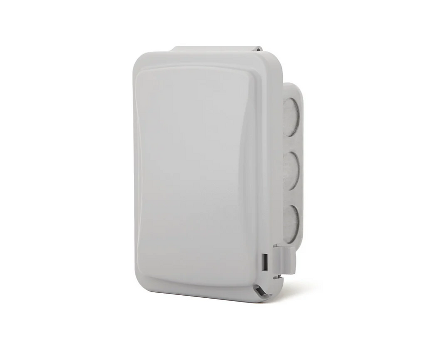 Infratech 14 4310 Duplex Stack Switch Single Flush Mount with Weatherproof Cover