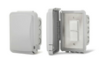 Infratech 14 4310 Duplex Stack Switch Single Flush Mount with Weatherproof Cover