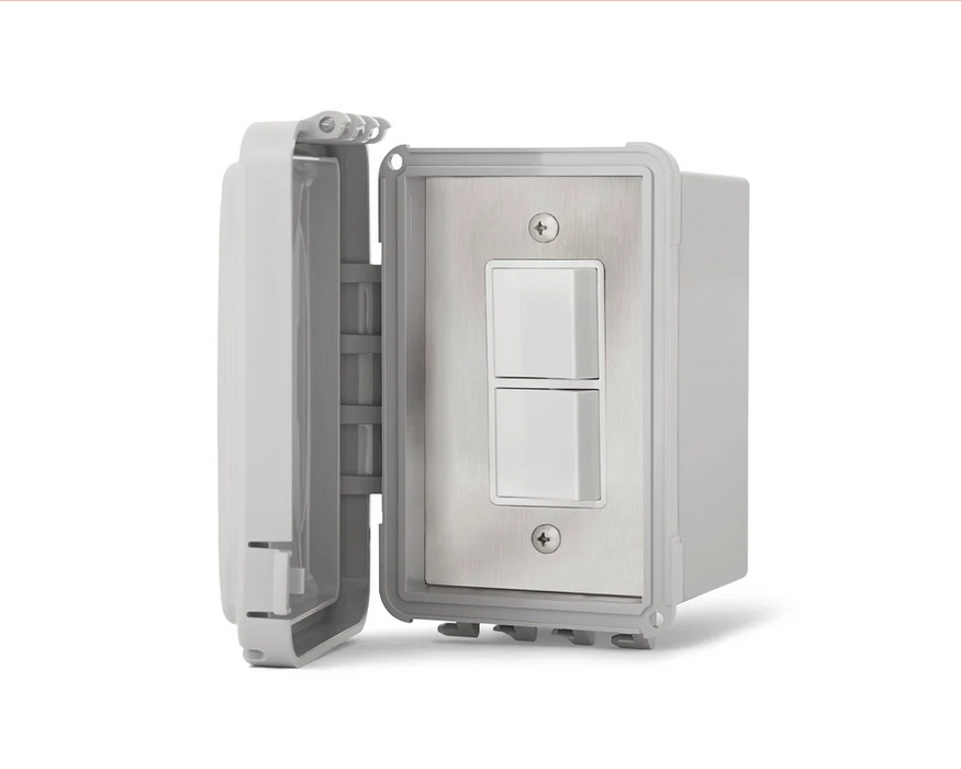 Infratech 14 4320 Duplex Stack Switch Single Surface Mount with Weatherproof Box