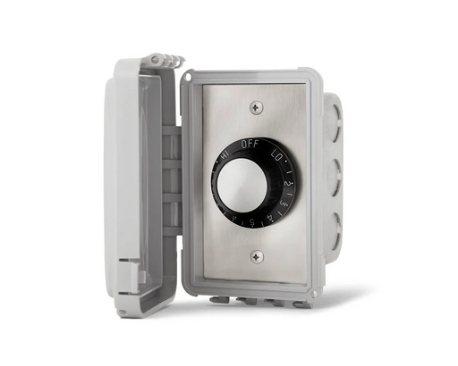 Infratech Input Regulator Single Flush Mount with Weatherproof Cover
