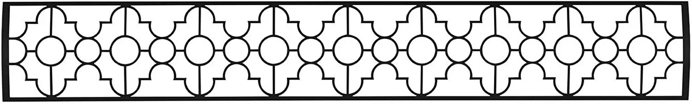 Infratech Single Element For 39 Inches Heaters - Black Motif Upgrade Kit