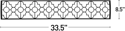 Infratech Mediterranean Motif Upgrade Kit in Black