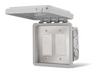 Infratech 14 4415 On Off Switch Dual Flush Mount with Weatherproof Cover