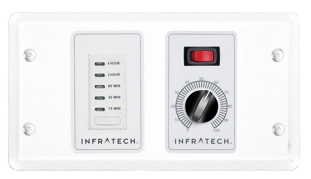 Infratech 30 4045 WH Solid State Control - 1 Zone Analog Control with Digital Timer