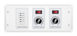 Infratech 30 4046 WH Solid State Control - 2 Zone Analog Control with Digital Timer