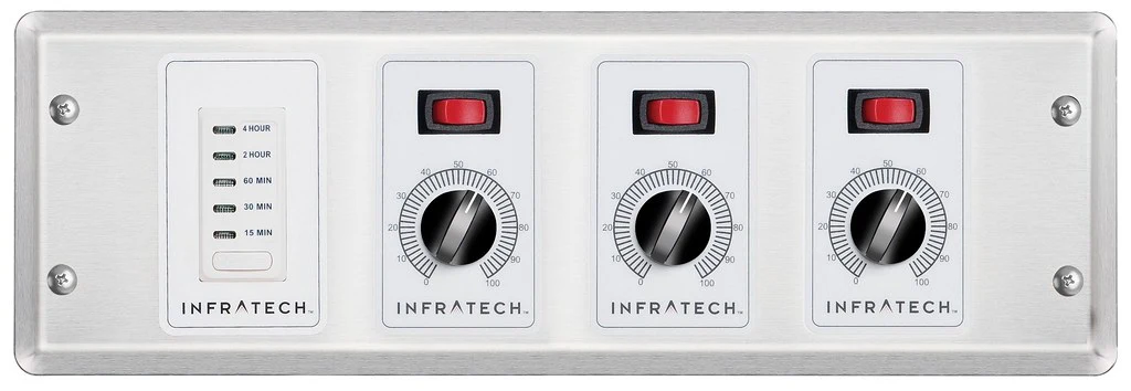 Infratech 30 4047 Solid State Control - 3 Zone Analog Control with Digital Timer