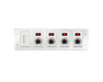 Infratech 30 4048 WH Solid State Control - 4 Zone Analog Control with Digital Timer