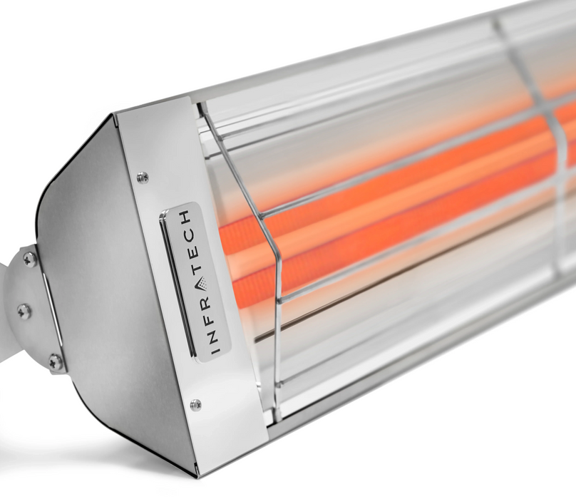 Infratech WD Series Dual Element Patio in Stainless Steel Color