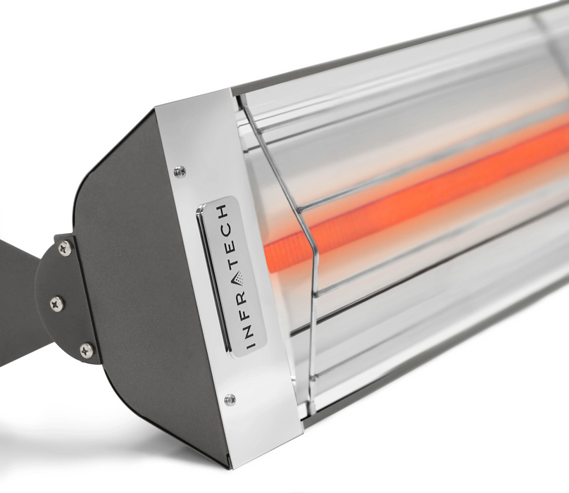 Infratech W Series Single Element Patio Heater in Grey Color