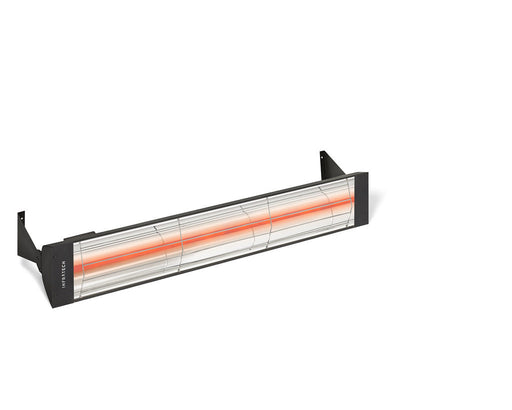 Infratech W Series Single Element W2624BL 2600 Watts 240V 10.8 Amps Infrared Electric Patio Heater 48 x 8.19 x 3 in. Black Color