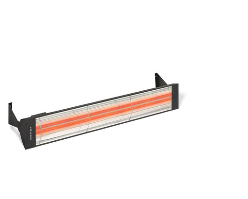 Infratech WD Series Dual Element WD5224BL 5200 Watts 240V 21.7 Amps Infrared Electric Patio Heater 48 x 8.19 x 3 in. Black Color