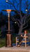 Patio Comfort CAB22T 22" Diameter Aluminum Table Top Outdoor Infrared Patio Heater Accessory for VINTAGE LP Heater Only - 22” Round 1” Deep Cast Aluminum Bronze Color