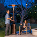 Patio Comfort CAB22T 22" Diameter Aluminum Table Top Outdoor Infrared Patio Heater Accessory for VINTAGE LP Heater Only - 22” Round 1” Deep Cast Aluminum Bronze Color