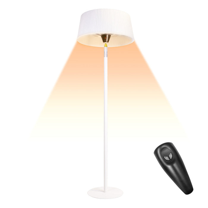 Paragon Outdoor OH-WH1500-8E - SOL Standing Electric Heater - 29.1 in. x 29.1 in. x 88.1 in. - White