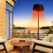 Paragon Outdoor OH-BL1500-8E - SOL Standing Electric Heater - 29.1 in. x 29.1 in. x 88.1 in. - Black