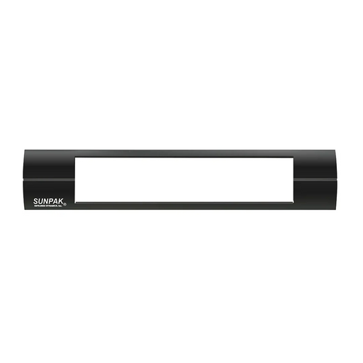 Sunpak (12020 2) Black Front Fascia Kit Outdoor Infrared Patio Heater Accessory