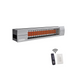 Sunpak S34 B TSR-SS Outdoor Infrared Patio Heater in Black (34000 BTUs) with Stainless Steel Front Fascia Kit