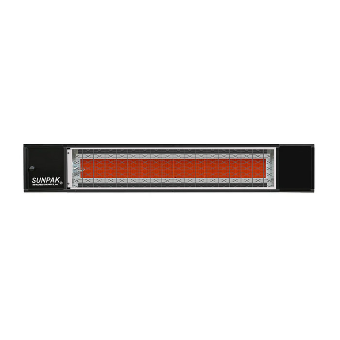 Sunpak Black Outdoor Infrared Patio Heater