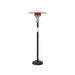Sunglo A242B Portable Natural Gas Outdoor Infrared Patio Heater - 34.5 x 34.5 x 93 in. - Black Color