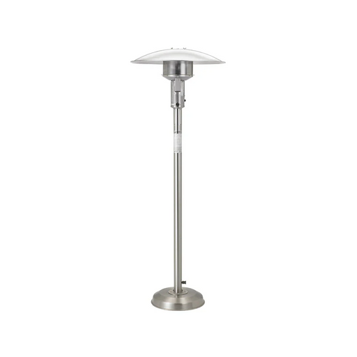 Sunglo A242SS Portable Natural Gas Outdoor Infrared Patio Heater - 34.5 x 34.5 x 93 in. - Stainless Steel Color
