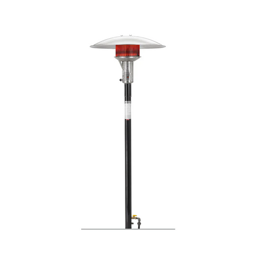 Sunglo Permanent Natural Gas Outdoor Infrared Patio Heater - Black Color