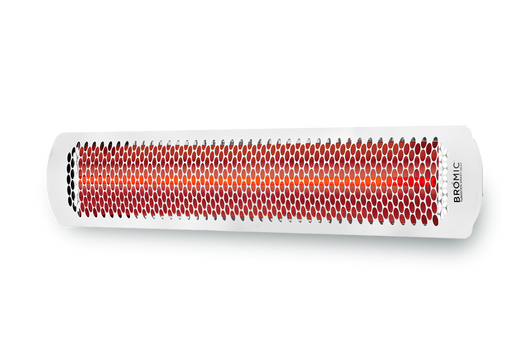 BROMIC BH0420036 Tungsten Electric 6000W 208V 28.85A Infrared Radiant Patio Heater - 56 x 3.5 x 8.5 in. - White