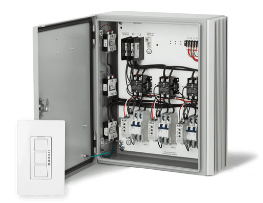 Infratech 30 4076 Universal Control Panel - 6 Relay Panel - 24 x 20 x 7 in. - Gray Steel Color