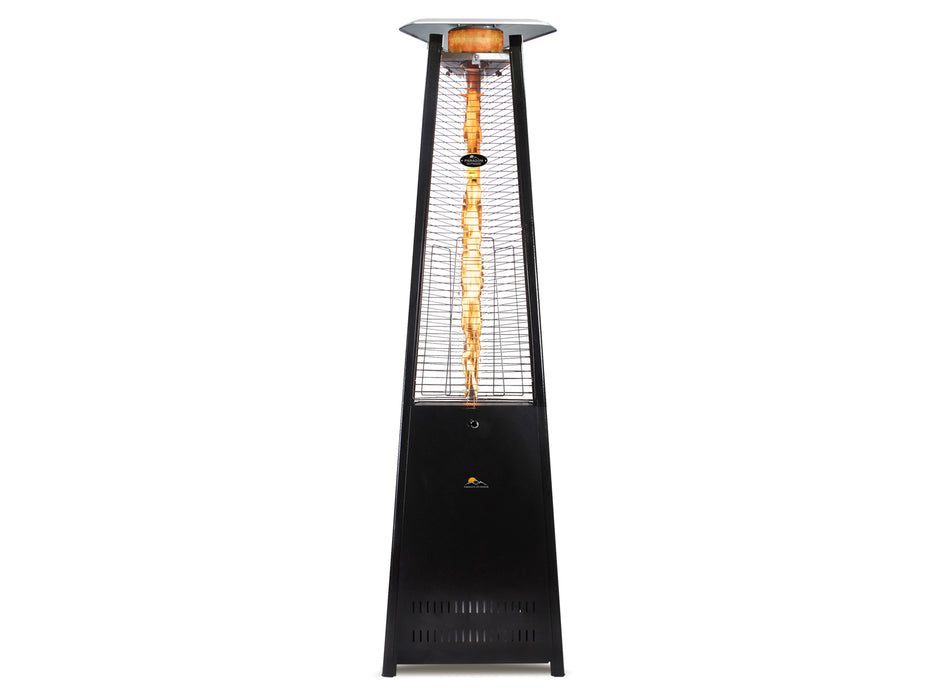 2-PACK of Paragon Outddoor OH-BL42-8M - Liquid Propane Vesta Flame Tower Heater - Hammered Black