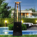 4-PACK of Paragon Outddoor OH-BL42-8M - Liquid Propane Vesta Flame Tower Heater - Hammered Black