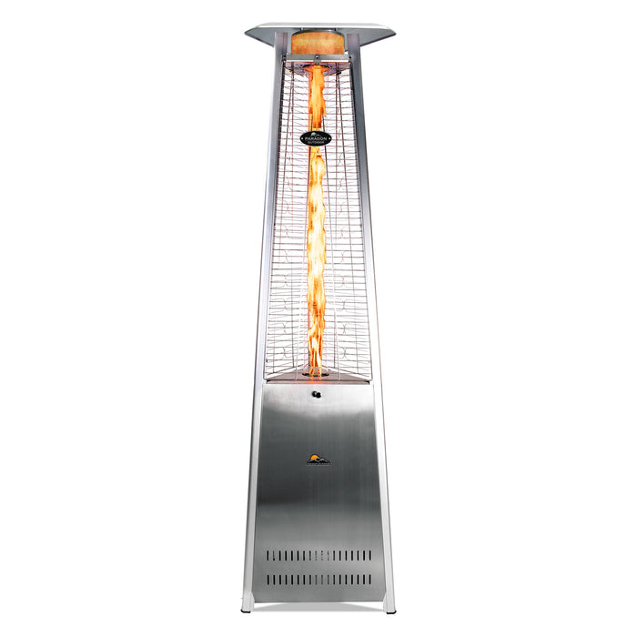 3-PACK of Paragon Outddoor OH-SS42-8M - Liquid Propane Vesta Flame Tower Heater - Stainless Steel