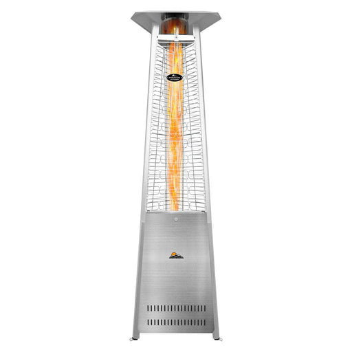 2-PACK of Paragon Outddoor OH-SS42-8M - Liquid Propane Vesta Flame Tower Heater - Stainless Steel