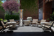 Paragon Outdoor OH-SS32-7M - Liquid Propane Vulcan Round Flame Tower Heater - 22.4 in. x 22.4 in. x 82.5 in. - Stainless Steel