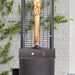 4-PACK of Paragon Outddoor OH-BL32-7M - Liquid Propane Vulcan Round Flame Tower Heater - Hammered Black