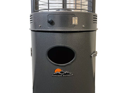 2-PACK of Paragon Outddoor OH-BL32-7M - Liquid Propane Vulcan Round Flame Tower Heater - Hammered Black