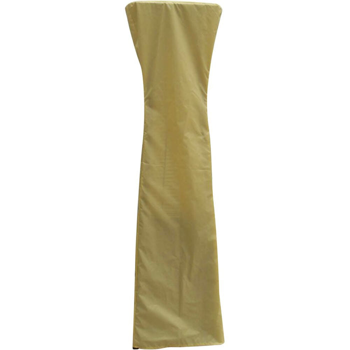 Almo H802CGCRM Weather-Protective Outdoor Cover for Hanover 7-Ft. Pyramid and Square Patio Heaters  - 21 in. x 21 in. x 87 in. - Tan