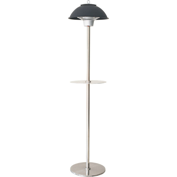 Almo HAN1011IC-BLK Electric Carbon Infrared Heat Lamp with Built-In Table Stand Black - 19.7 in. x 19.70 in. x 81.70 in.