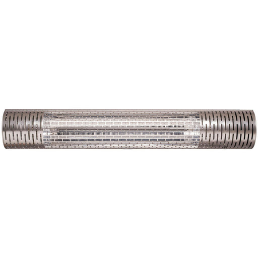 Almo HAN1031IC-SLV 30.7-In. Wide Electric Carbon Infrared Heat Lamp with Remote Control Silver - 5.4 in. x 30.70 in. x 5 in.