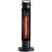 Almo HAN1056IC-BLK 24-In. Modern Efficient Standing Electric Heater Black - 7.8 in. x 7.80 in. x 24 in.