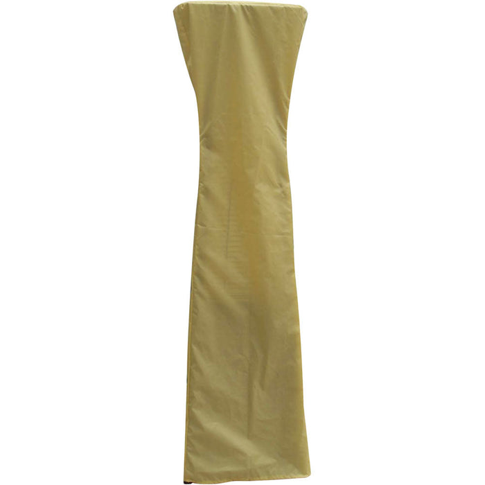 Almo HAN802CGCRM Weather-Protective Outdoor Cover for Hanover 7-Ft. Pyramid and Square Patio Heaters  - 21 in. x 21 in. x 87 in. - Tan