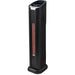 Almo HT1053PTC 24-inch Infrared PTC Tower Heater with Oscillation  - 5.9 in. x 7.30 in. x 24 in.