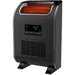 Almo HT1153UV 3 Element Slim-Line Infrared Heater with Front Air Intake and UV Light - 12.8 in. x 6.80 in. x 20.21 in.