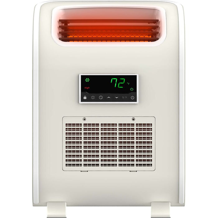 Almo HT1153W 3-Element Slim Line Heater Unit in White - 6.7 in. x 12.60 in. x 20.10 in.