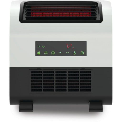 Almo HT1154UV Slimline Infrared Wall-Mountable Heater with UV Light - 6.3 in. x 12.90 in. x 14.20 in.