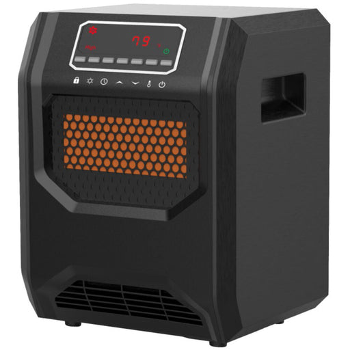 Almo HT1188QX 4 Element Infrared Heater with Front Air Intake  - 9.72 in. x 9.33 in. x 12.09 in.