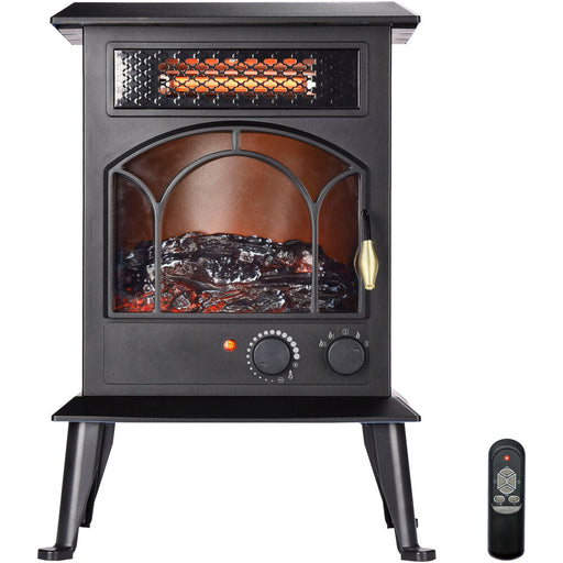 Almo HT1288 Infrared Top Vent Stove Heater - 16.6 in. x 10.70 in. x 22.40 in.