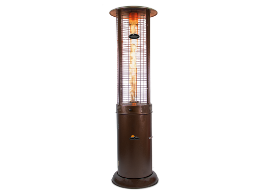 3-PACK of Paragon Outddoor OH-BZ32-7R - Liquid Propane Helios Round Flame Tower Heater with Remote Control - Hammered Bronze