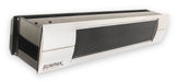 Sunpak S25 B-SS 12001LP-12020 Liquid Propane Outdoor Infrared Patio Heater in Black 25000 BTUs with Stainless Steel Front Fascia Kit - 48 x 10 x 8 in.