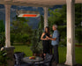 Sunpak S34 S-SS 12004-12020 Natural Gas Outdoor Infrared Patio Heater in Stainless Steel 34000 BTUs with Stainless Steel Front Fascia Kit - 48 x 10 x 8 in.