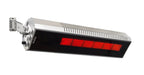 Sunstar Marine Grade Series L7 MGL1560 35000-24000 BTUs Liquid Propane Radiant Infrared Angled Mount Patio Heater in 48 x 11.8 x 9.6 in. - Stainless Steel Color