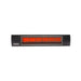 Sunpak S34 S-B 12004-12020 2 Natural Gas Outdoor Infrared Patio Heater in Stainless Steel 34000 BTUs with Black Front Fascia Kit - 48 x 10 x 8 in.